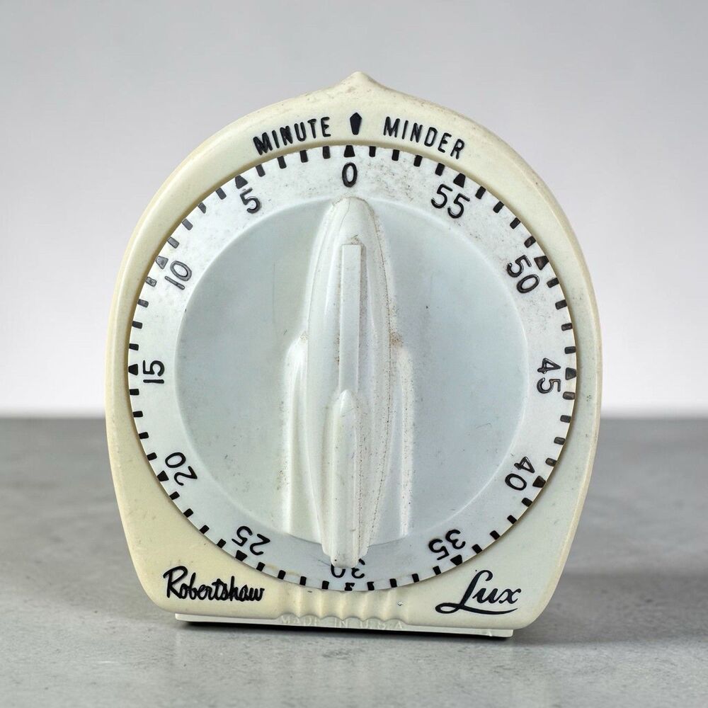 Vintage Robert Shaw Lux Minute Minder Kitchen Timer BELL WORKS! El Paso, Texas